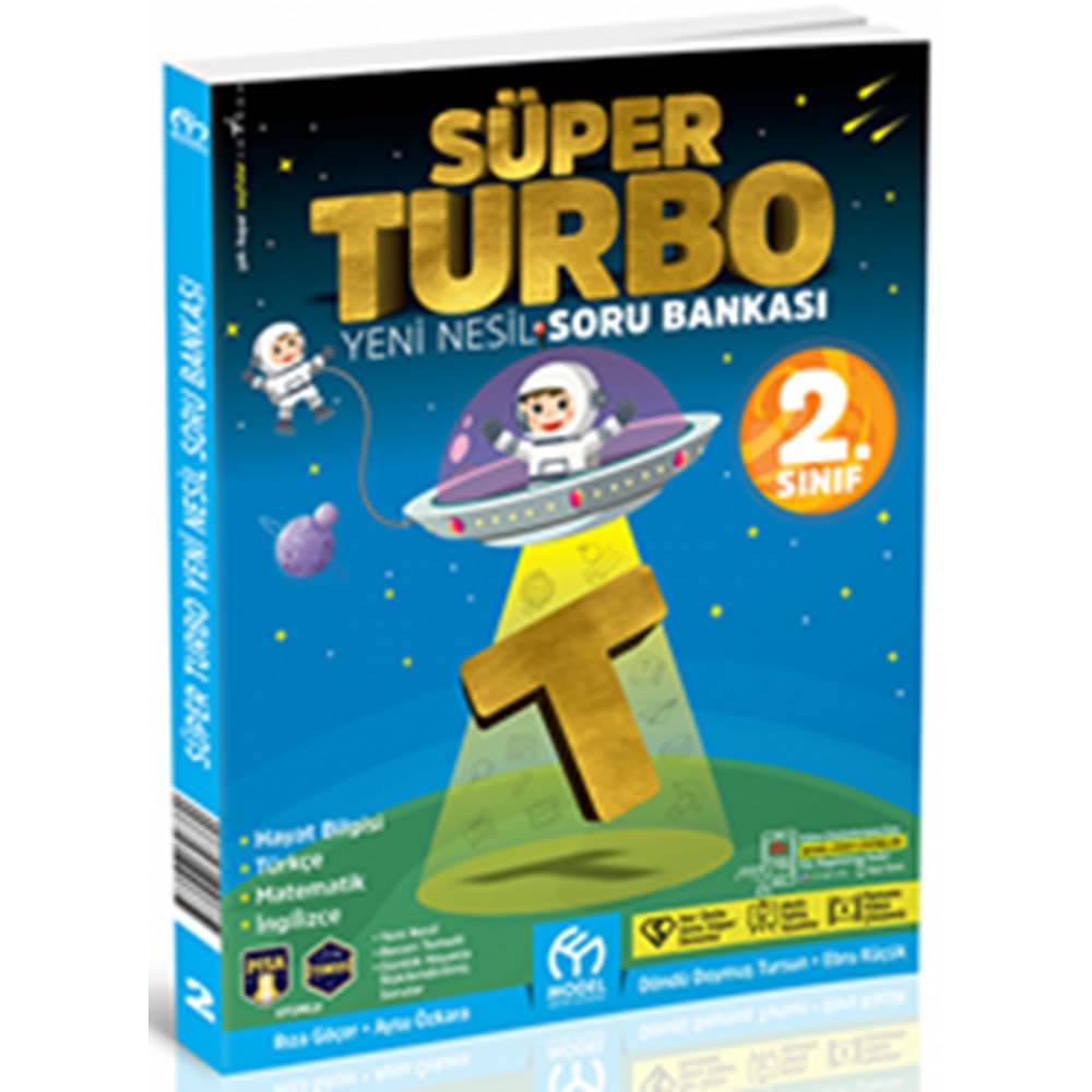 Turbo 2.Sınıf Süper Turbo Soru Bankası (Yeni Nesil Sorular)