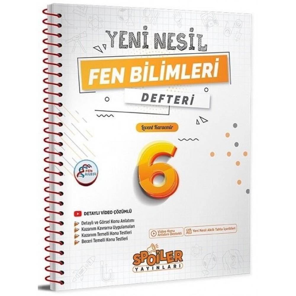 6.SINIF YENI NESIL FEN BILIMLERI DEFTERI