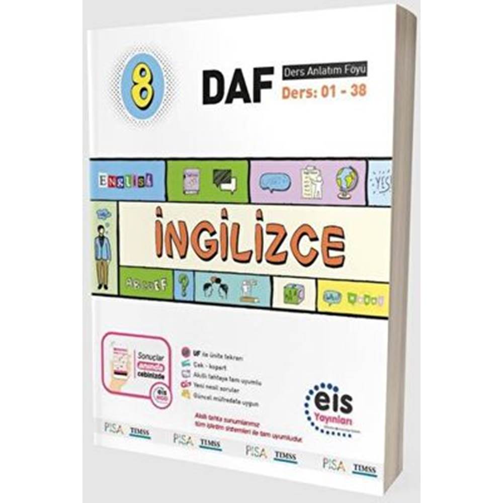 EİS 8.Sınıf - DAF - İngilizce