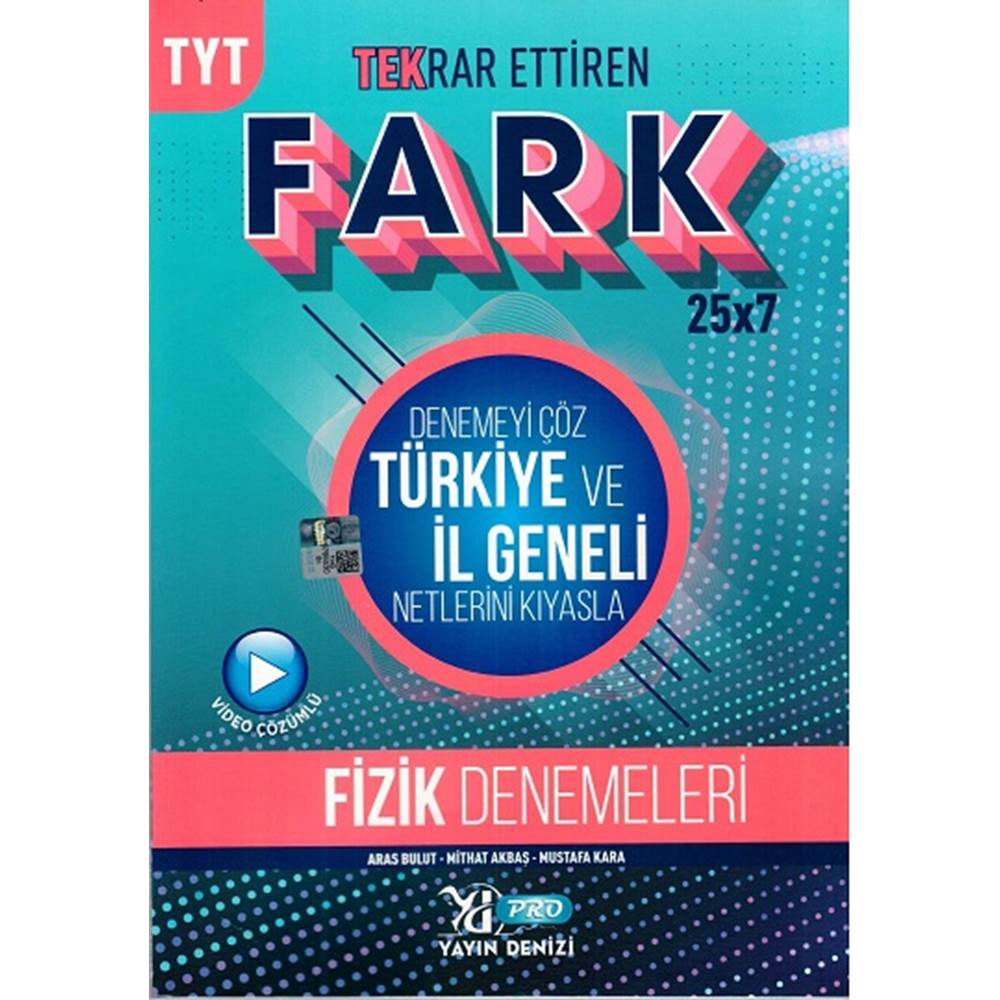 TYT PRO FARK DENEME FİZİK - 2022