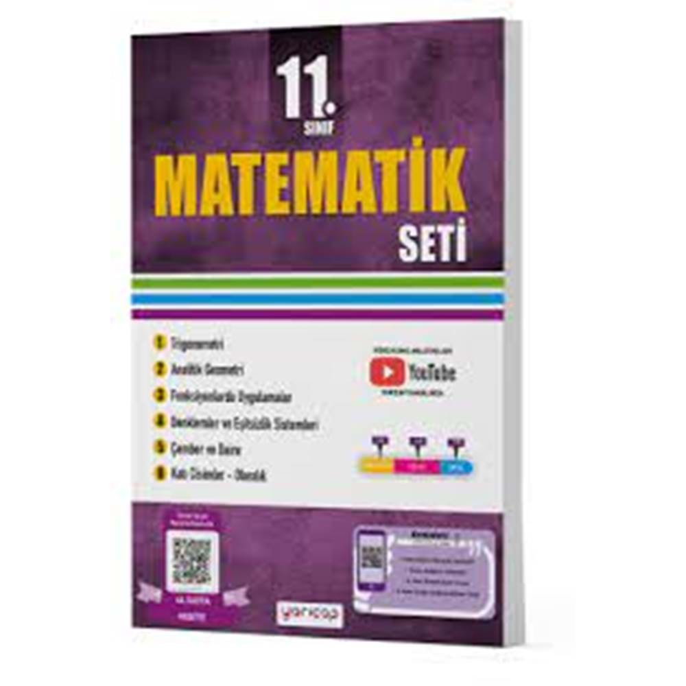 11.Sınıf Matematik Seti Yarıçap Yayınları