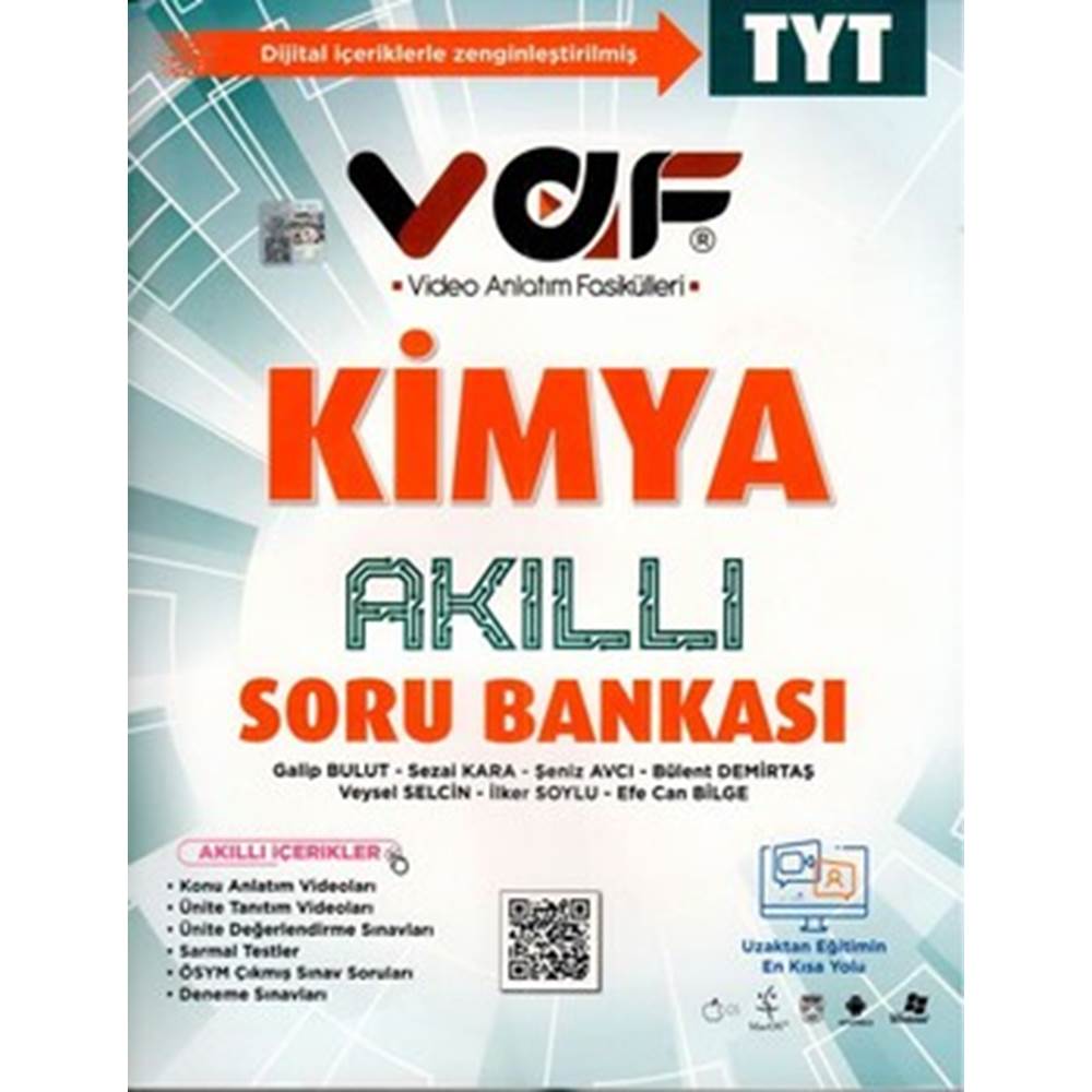 VAF TYT SORU BANKASI KİMYA - 2022