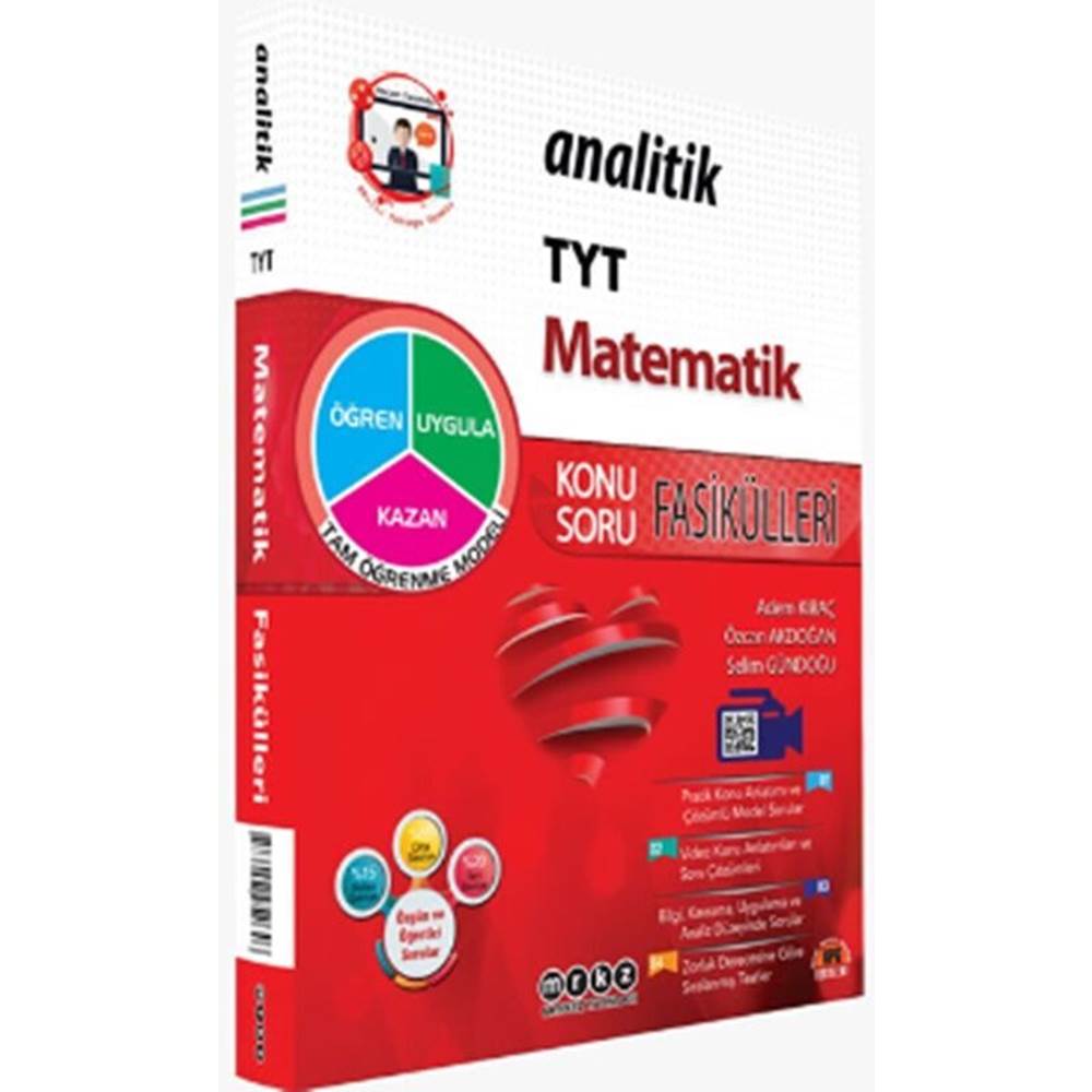 Merkez Yayınları TYT Matematik Analitik Konu Soru Fasikülleri