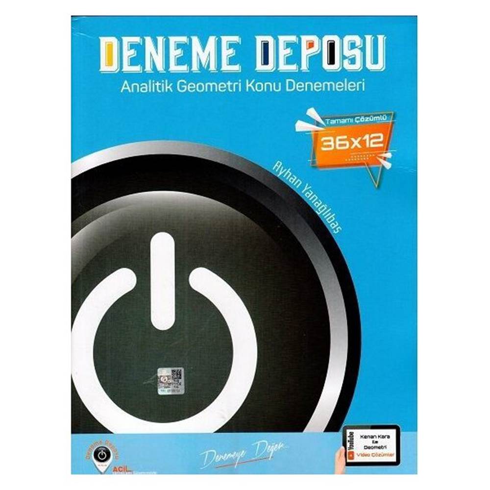 YKS AYT DENEME DEPOSU ANALİTİK GEOMETRİ - 2022