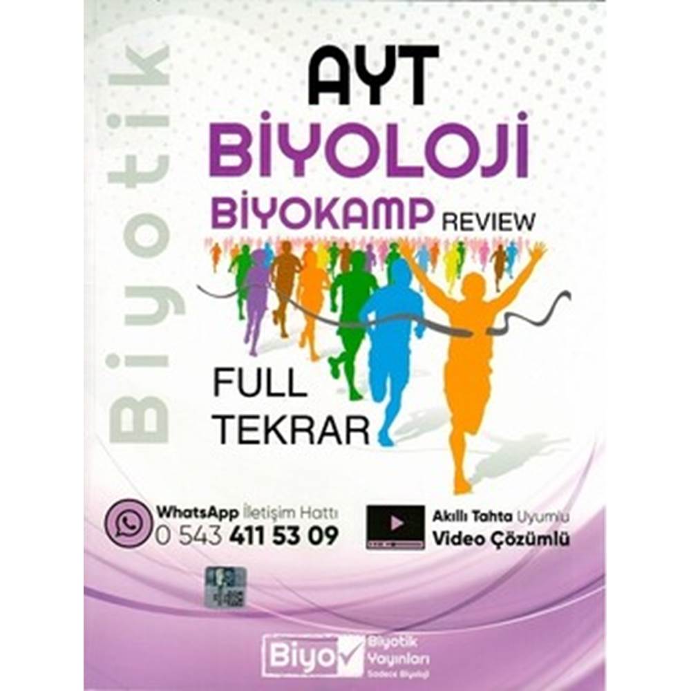 YKS AYT BİYOTİK BİYOKAMP REVİEW - 2023-24