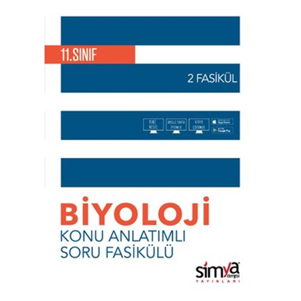 Simya Dergisi 11.Sınıf Biyoloji Konu Özetli Soru Fasikülü