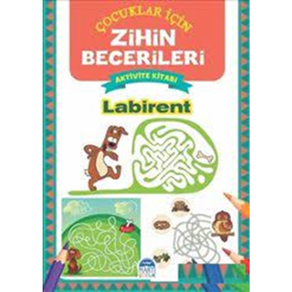 Labirent Çocuklar İçin Zihin Becerileri Aktivite Kitabı