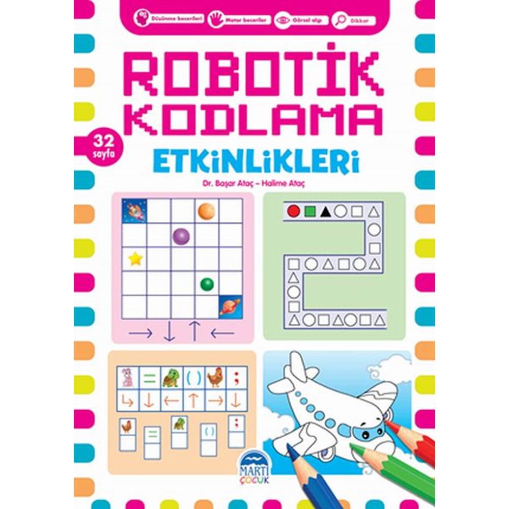 Robotik Kodlama Etkinlikleri - 32 Sayfa - Mavi