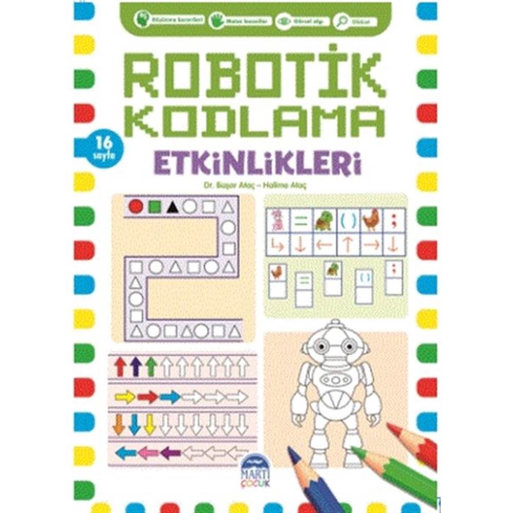 Robotik Kodlama Etkinlikleri - 16 Sayfa - Mor 2