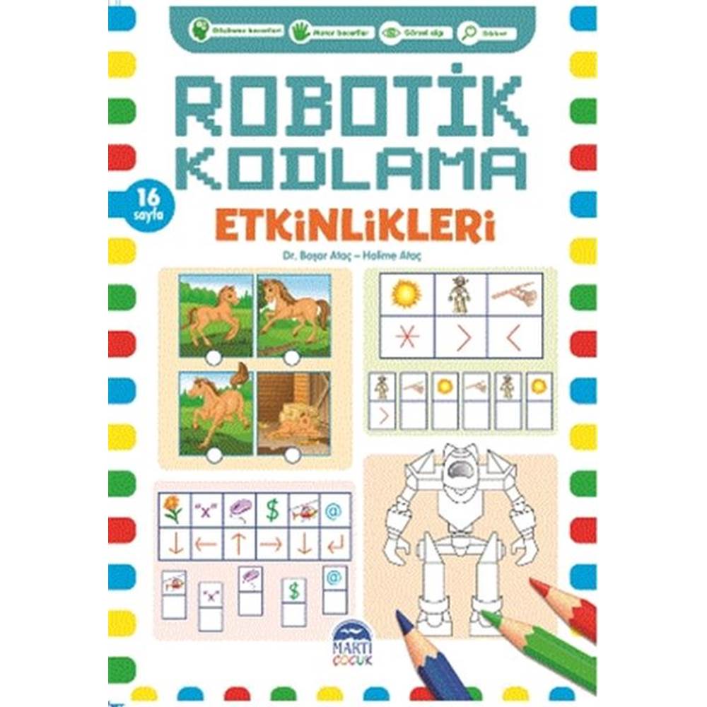 Robotik Kodlama Etkinlikleri - 16 Sayfa - Turuncu 1