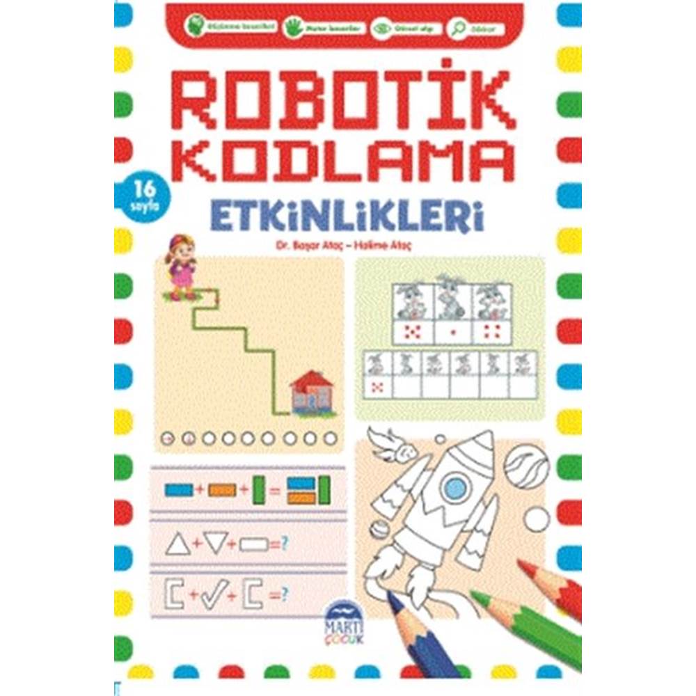 Robotik Kodlama Etkinlikleri - 16 Sayfa - Kırmızı