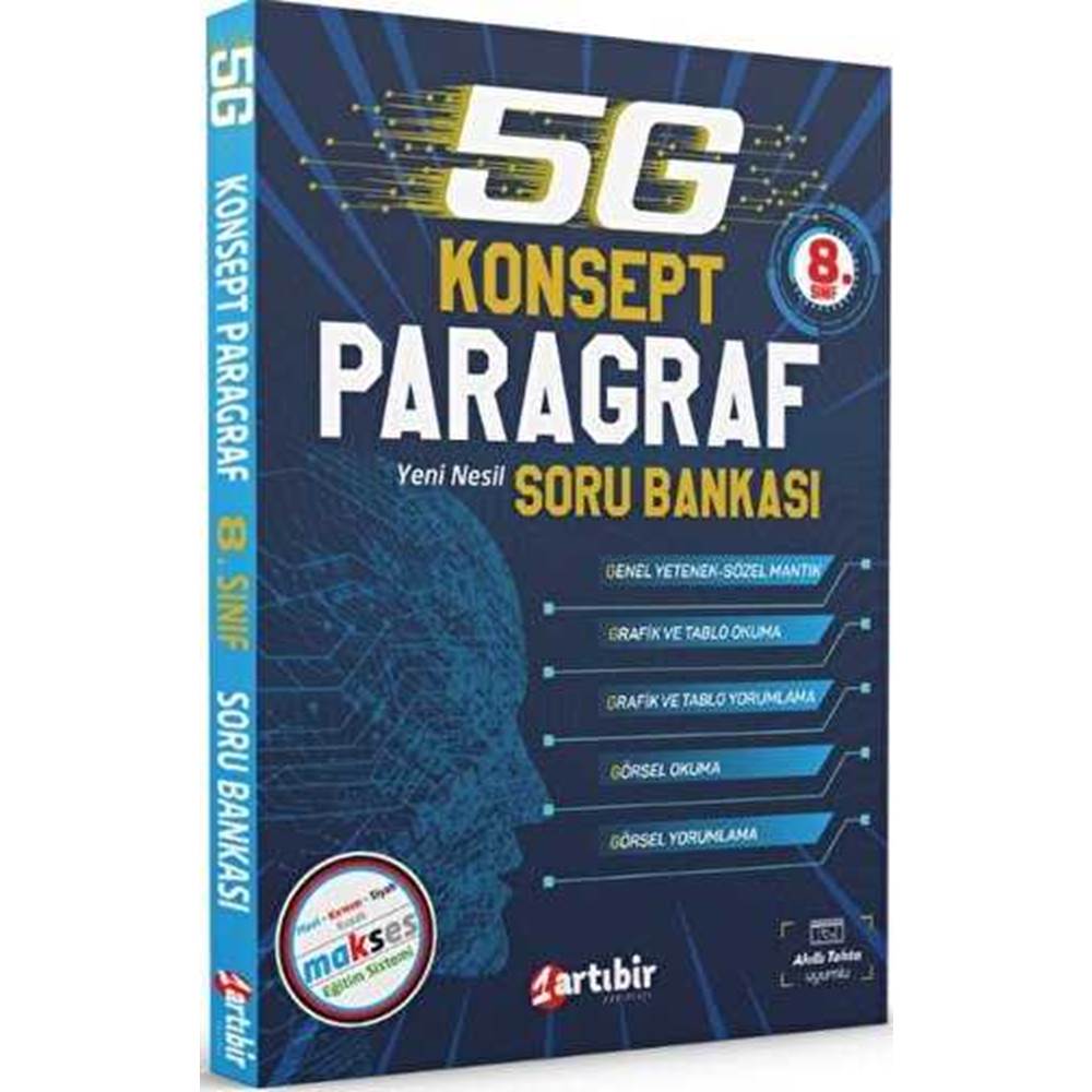 Artıbir Yayınları 8. Sınıf 5G Görsel Okuma