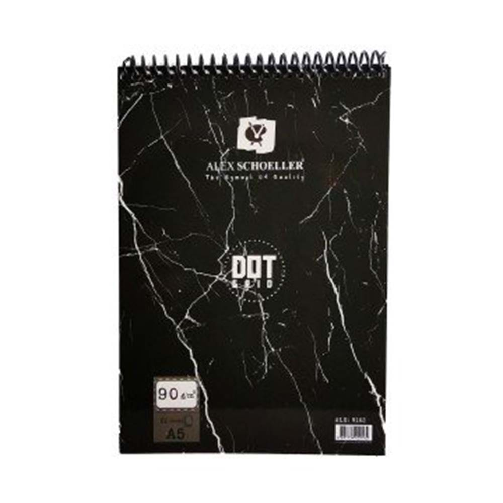 ALEX ÇİZİM DEFTERİ DOT GRID A5 (9162) 90GR