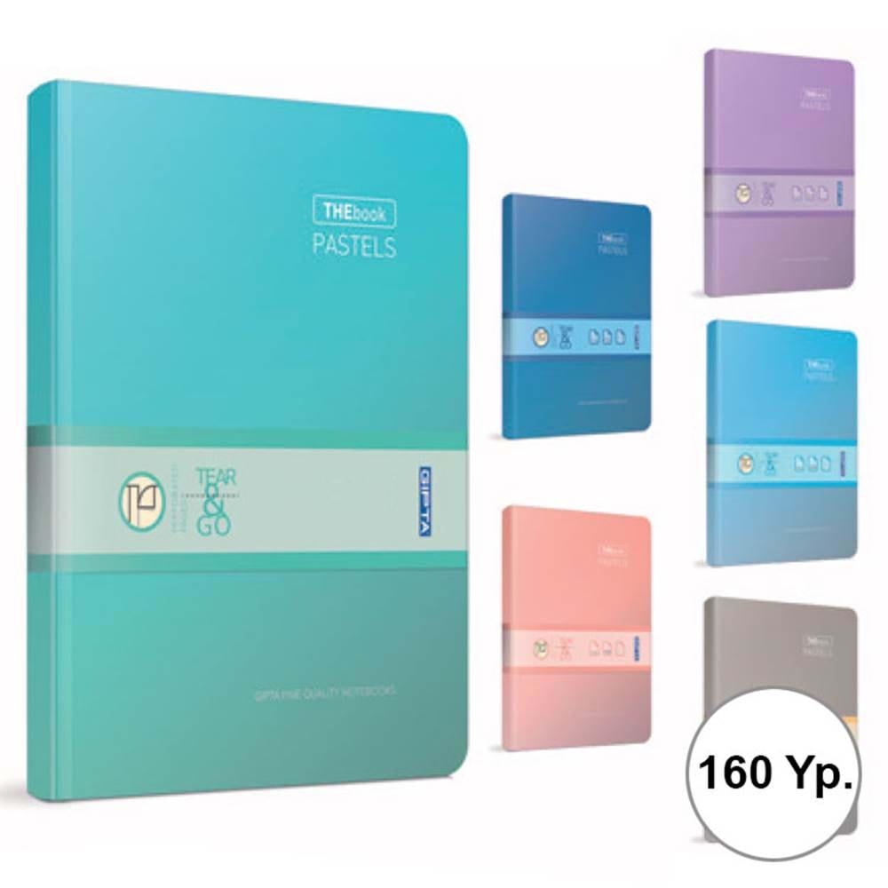 THEBOOK PASTELS İP.DKŞ.SRT KP.DF.17x24-160YP.Ç.SİZ