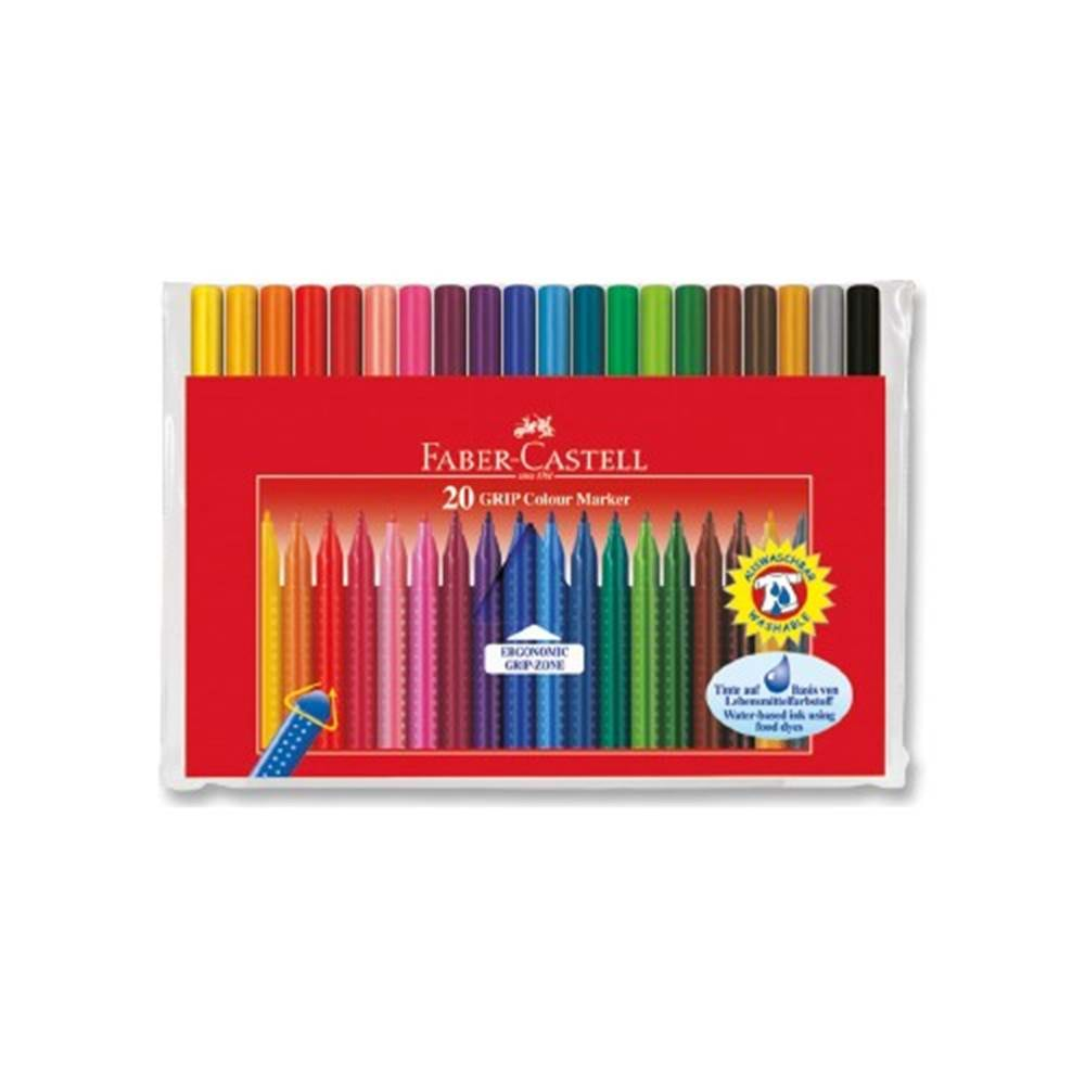 FABER CASTELL KEÇELİ KALEM GRIP 20 RENK