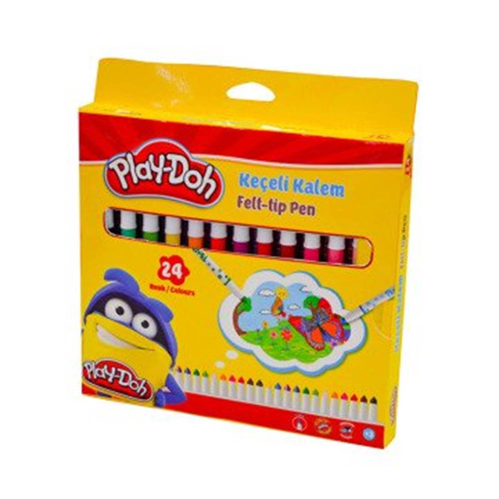 PLAY-DOH KEÇELİ KALEM 24 RENK 5MM