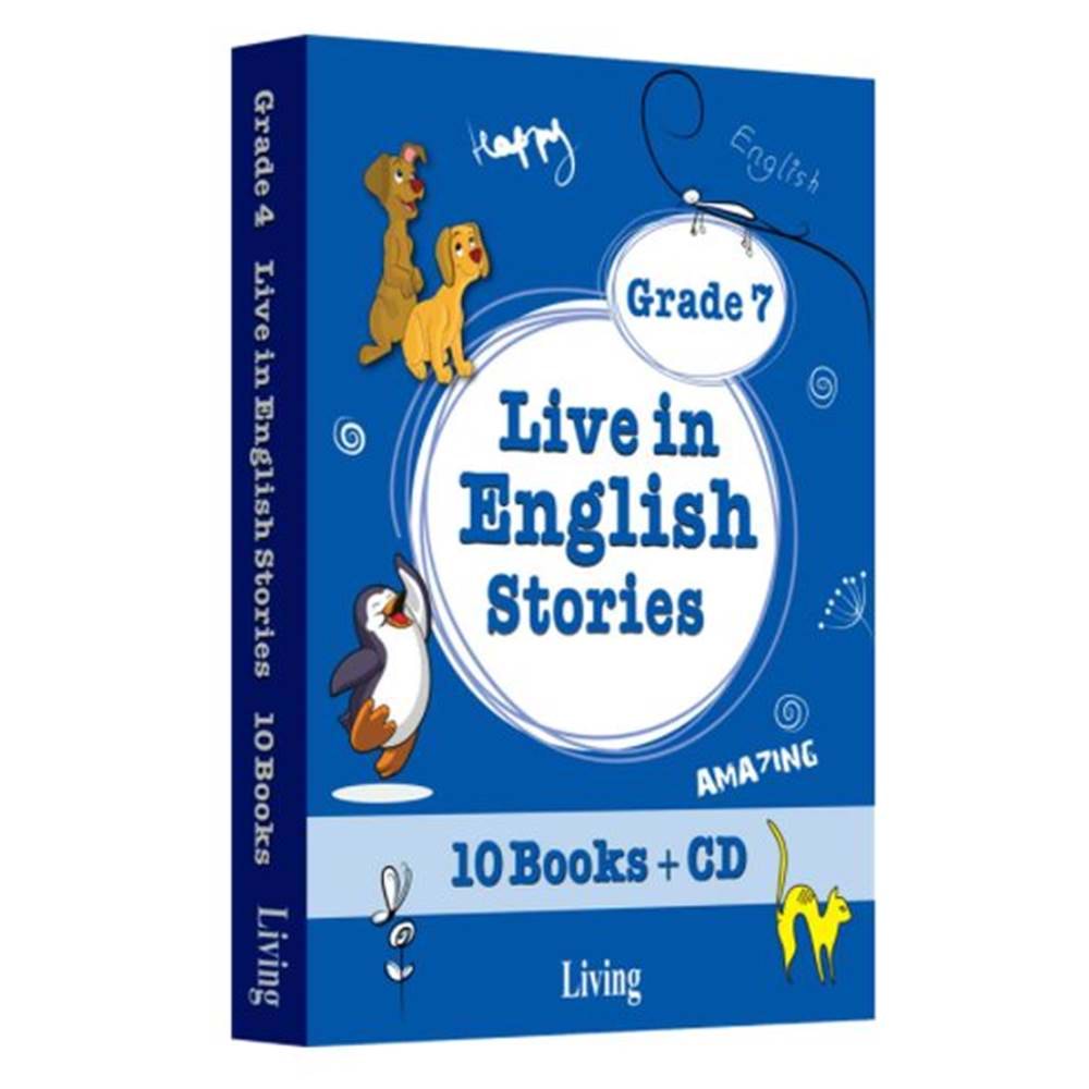 Grade 7 - Live in English Stories (10 Books CD)