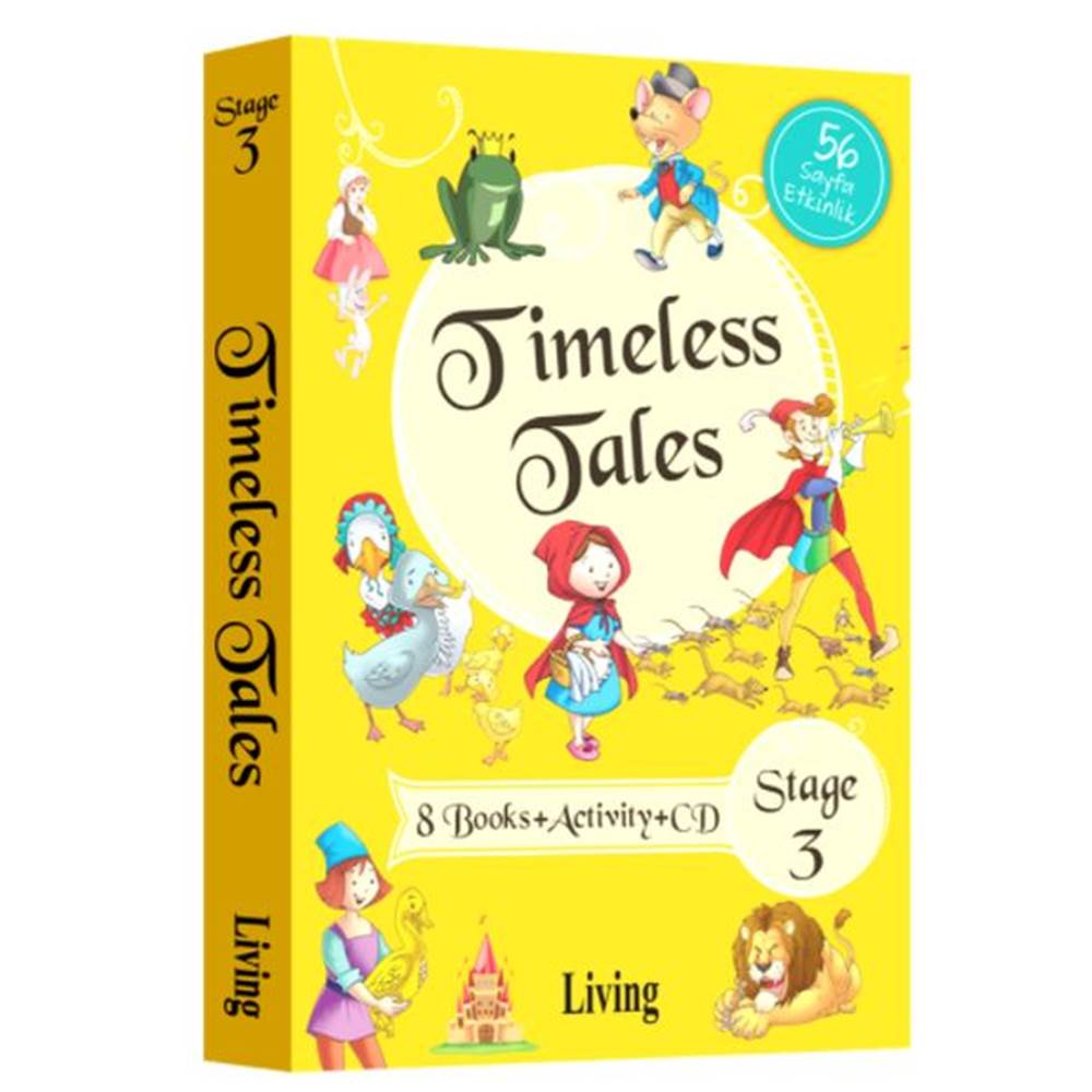 Timeless Tales Stage 3 (8 Books+Activity+Cd)