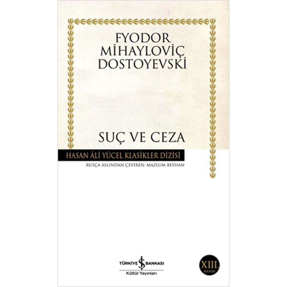 Suç ve Ceza Hasan Ali Yücel Klasikleri