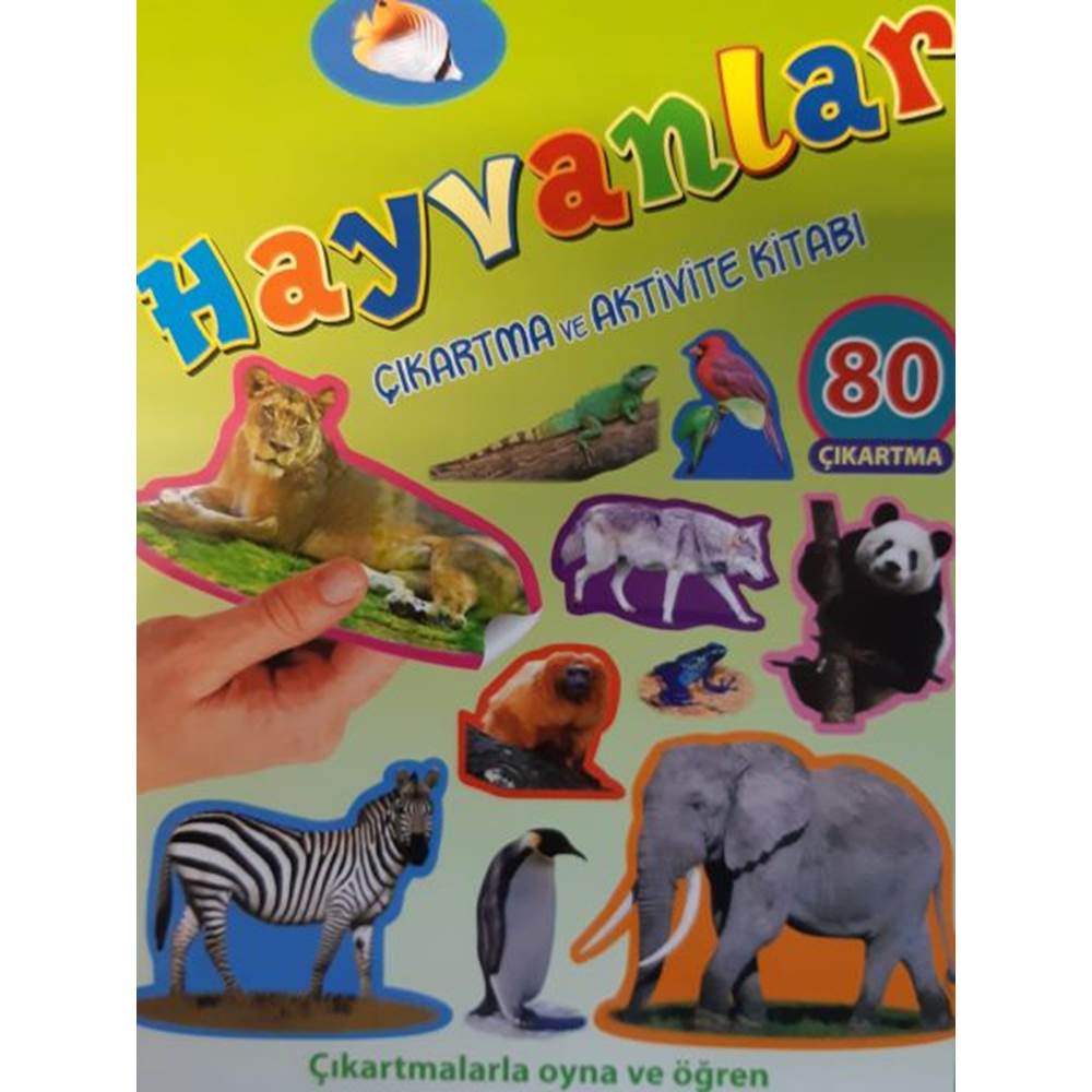 Hayvanlar - Çıkartma ve Aktivite Kitabı