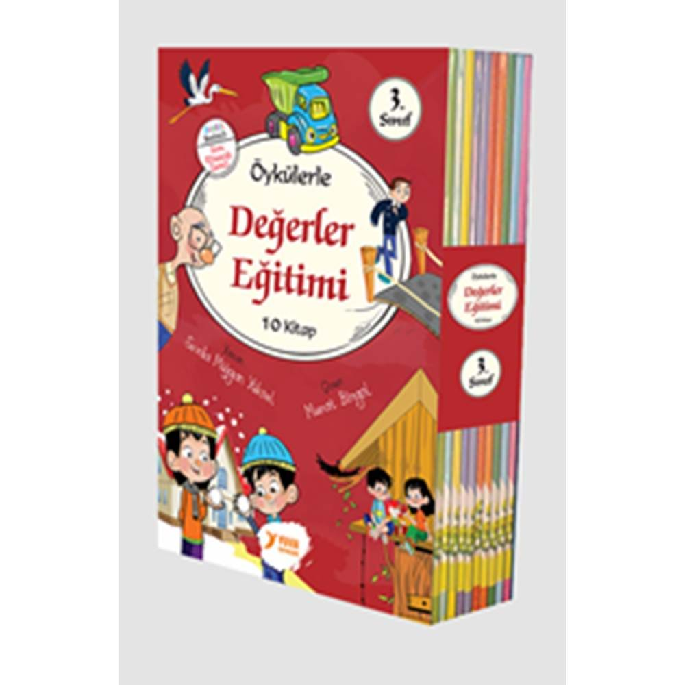 Öykülerle Değerler Eğitimi 3. Sınıflar İçin 10 Kitap Set