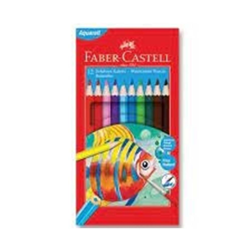 Faber-Castell Aqr. Boya Kalemi Karton Kutu 12 Renk