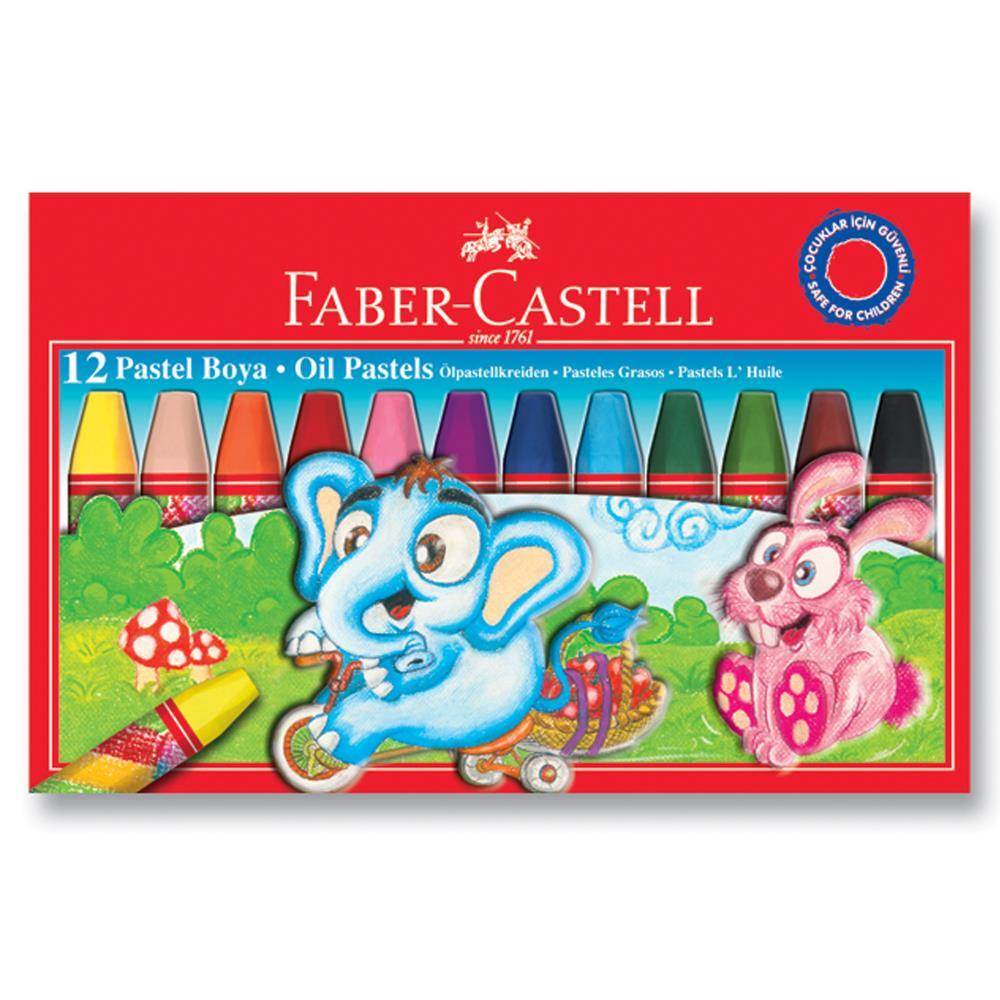 Faber-Castell Pastel Boya 12 R.