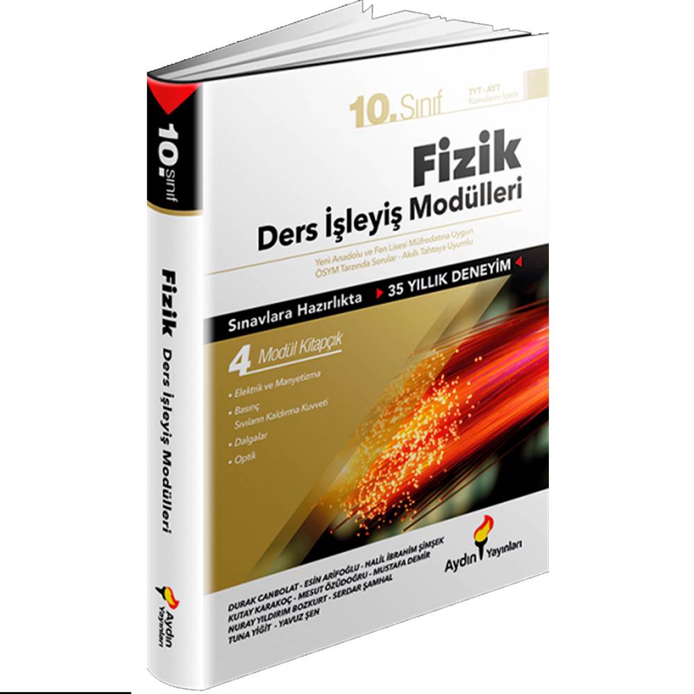 Aydın 10. Sınıf Aydın Fizik Ders İşleyiş Modülleri