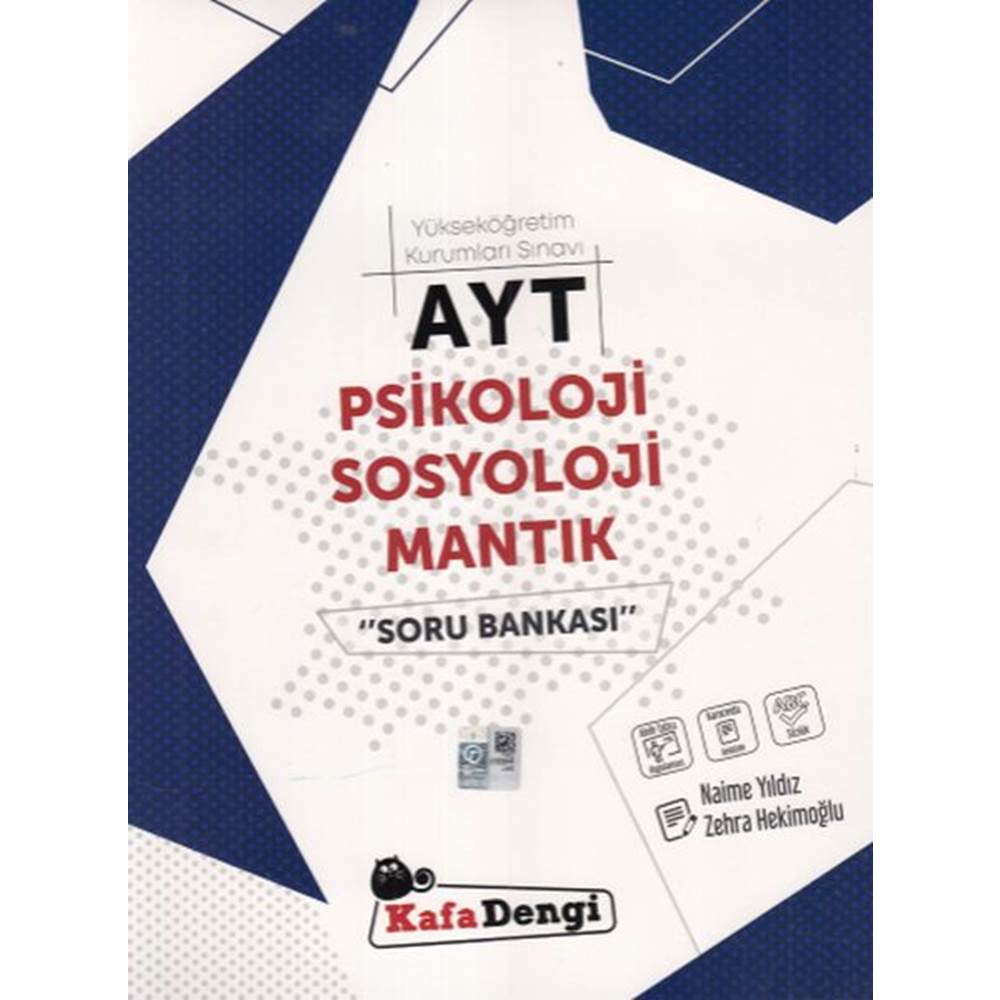 AYT Psikoloji Sosyoloji Mantık Soru Bankası