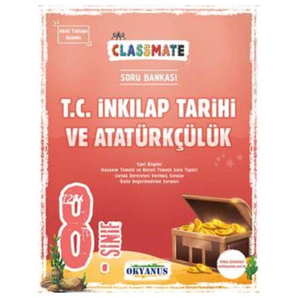 8. Sınıf Classmate T. C. İnkılap Tarihi Ve Atatürkçülük Soru Bankası