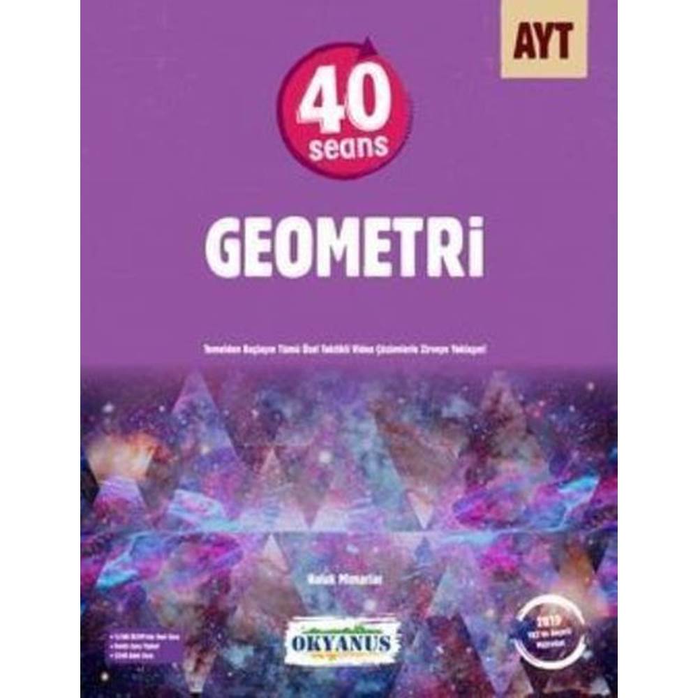 Okyanus Yayınları AYT 40 Seans Geometri