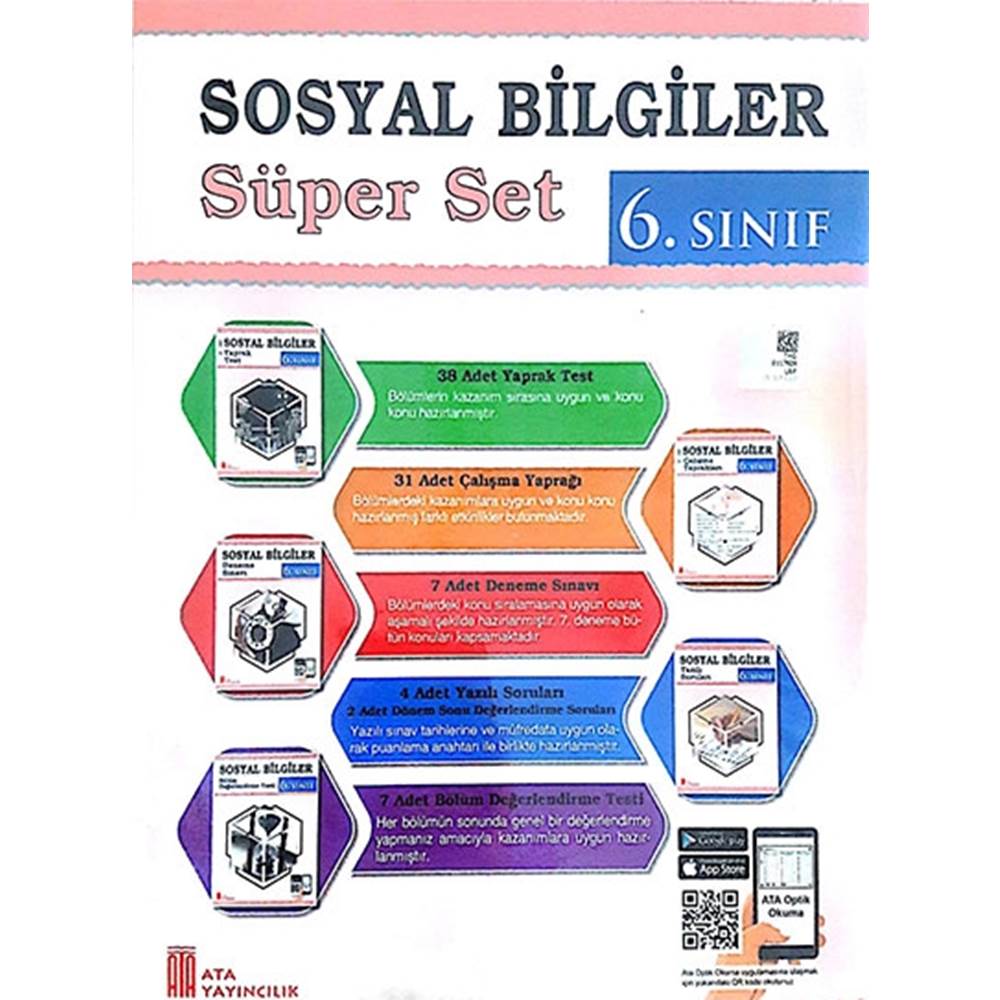 ATA 6. SINIF SOSYAL BİLGİLER SÜPER SET