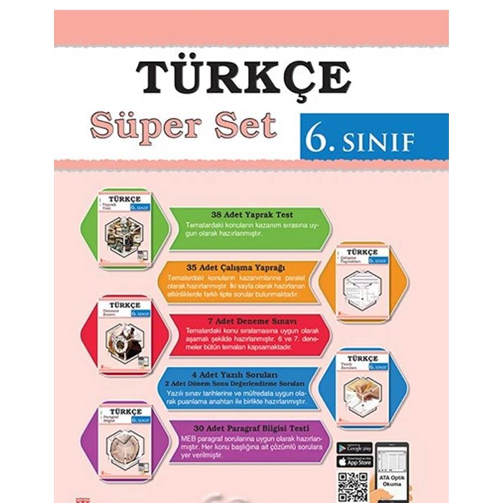 ATA 6. SINIF TÜRKÇE SÜPER SET