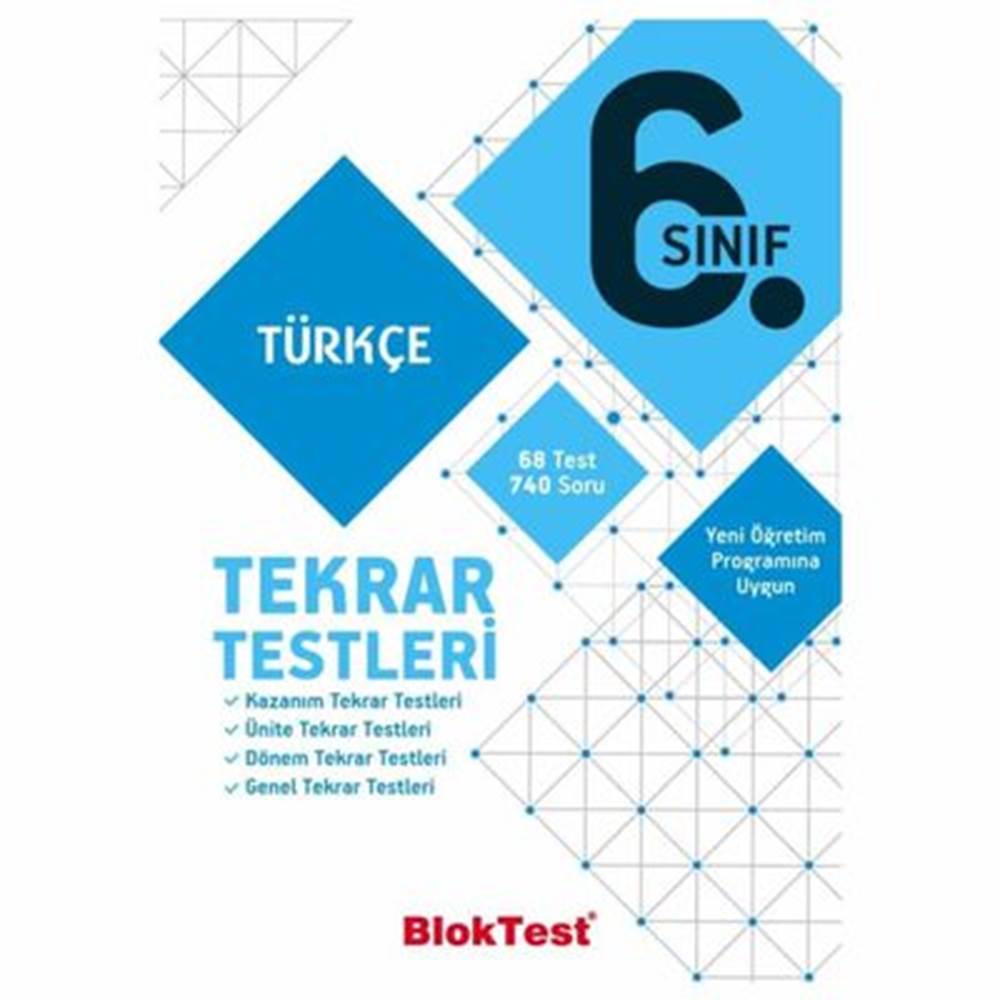 6.SINIF BLOKTEST TÜRKÇE TEKRAR TESTLERİ