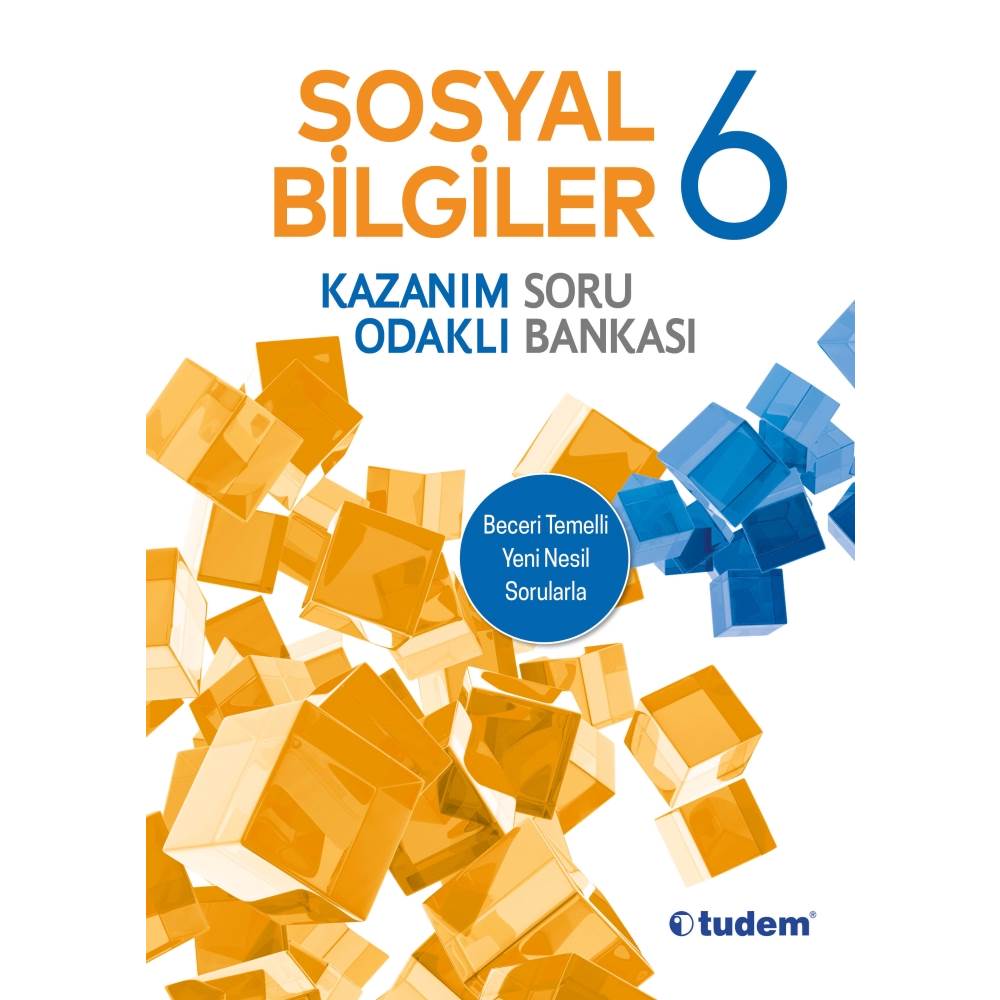 Tudem Eğitim 6.Sınıf Sosyal Bilgiler Kazanım Odaklı Soru Bankası