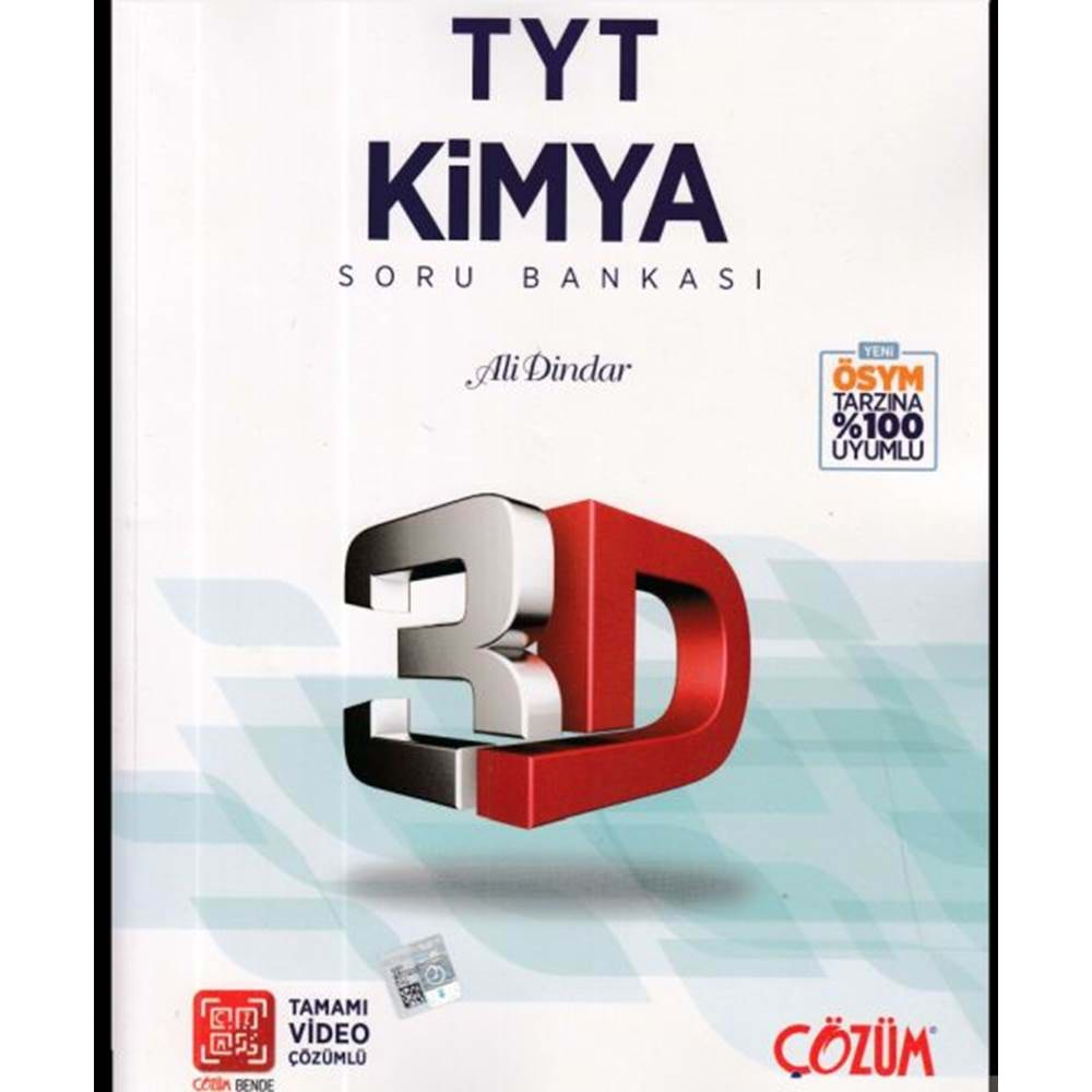 3D Yayınları TYT Kimya Soru Bankası