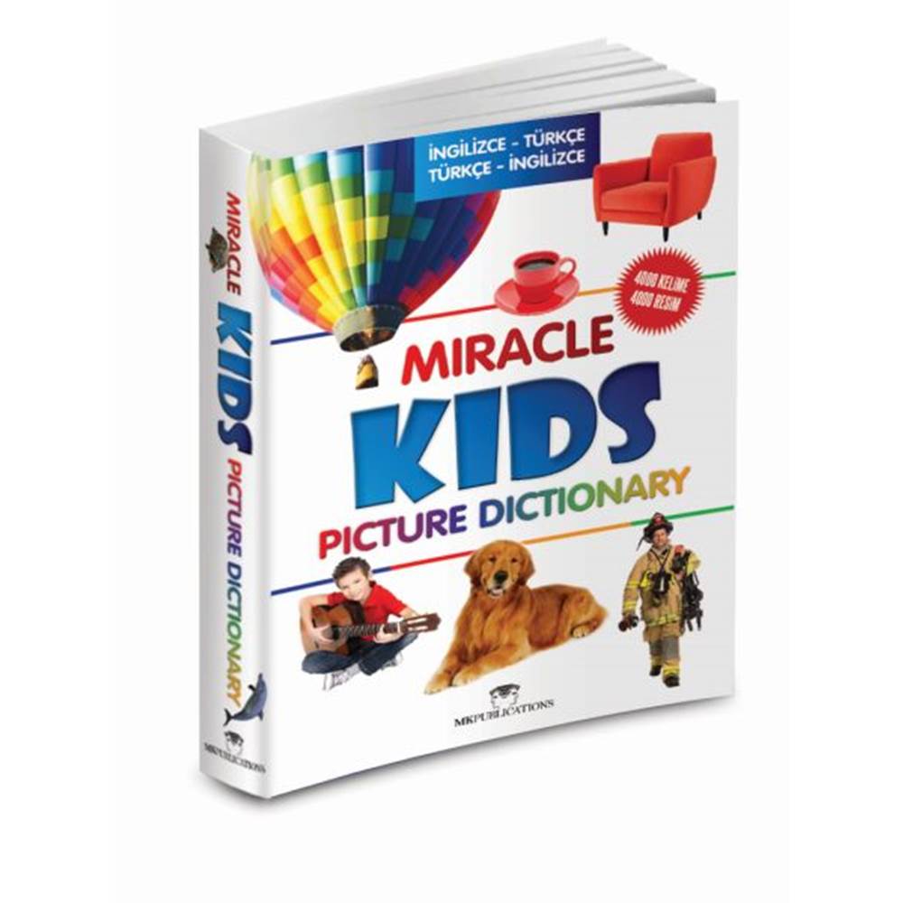Miracle Kids Picture Dictionary İngilizce-Türkçe/Türkçe-İngilizce