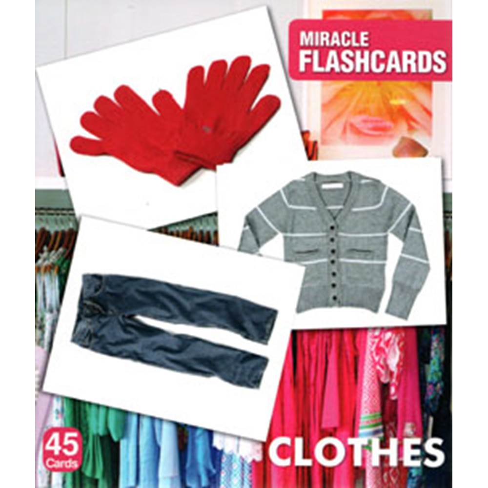 Clothes Miracle Flashcards (45 Cards)