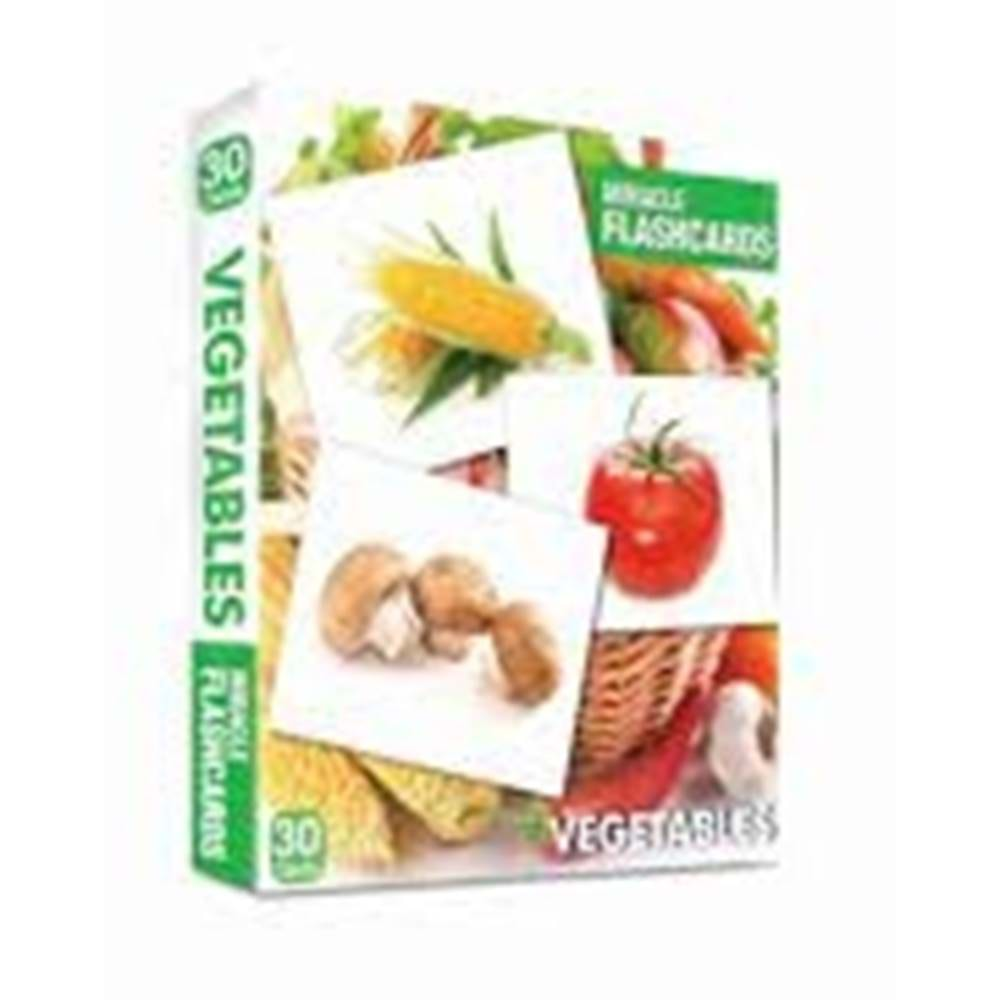 Vegetables Miracle Flashcards (30 Cards)