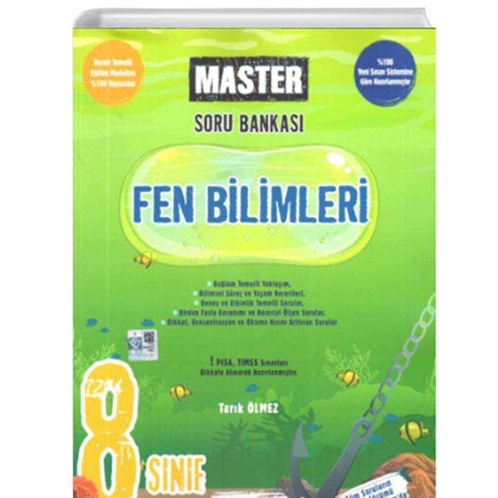 Okyanus Yayınları Okyanus 8. Sınıf Fen Bilimleri Master Soru Bankası