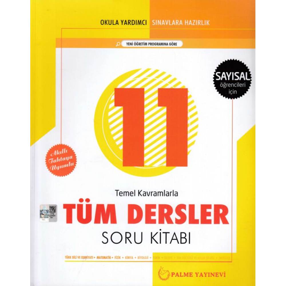 Palme 11.Sınıf Tüm Dersler Soru (Sayısal)