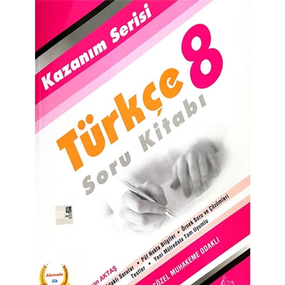 Palme Yayıncılık Palme 8. Sınıf Türkçe Kazanım Serisi Soru Kitabı