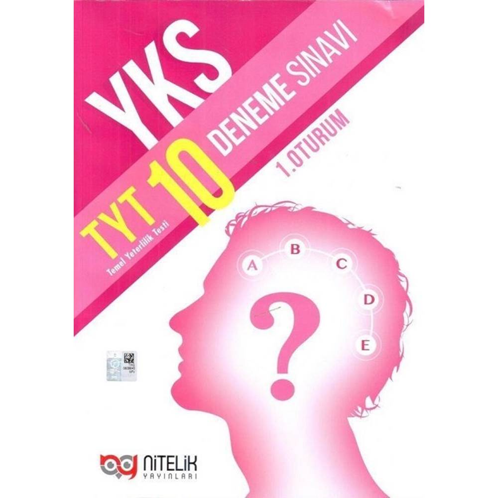 Nitelik Yks Tyt 10 Deneme Sınavı (1.Oturum)