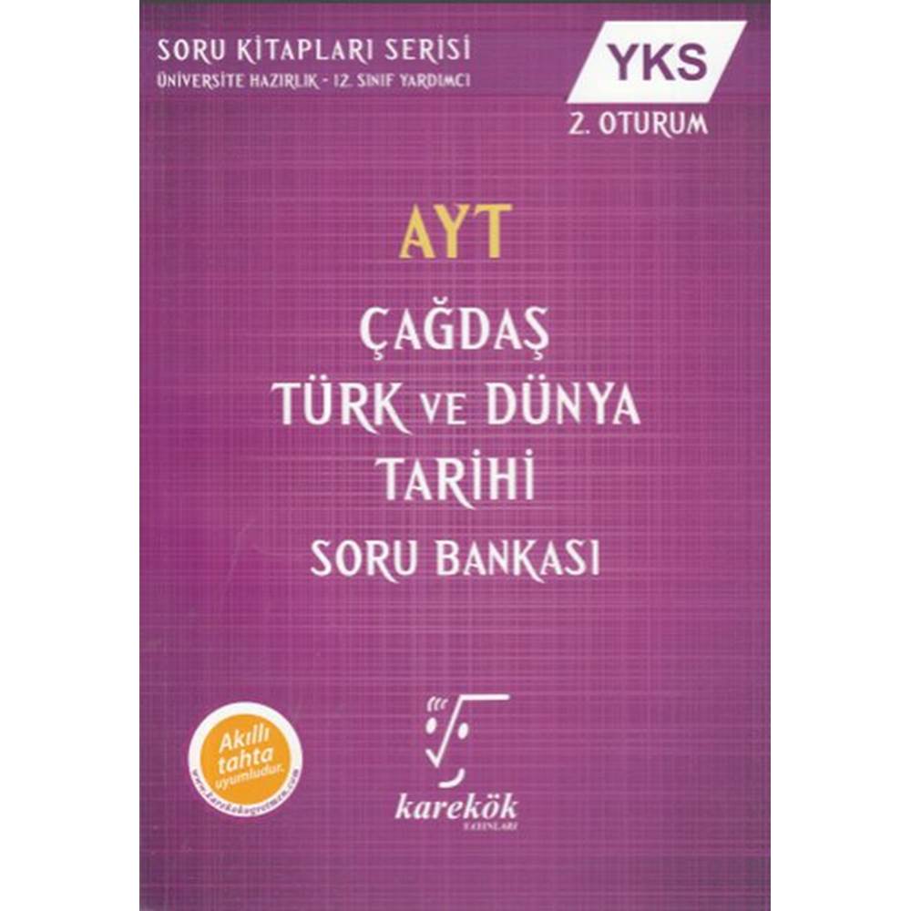 Karekök AYT Çağdaş Türk ve Dünya Tarihi Yeni