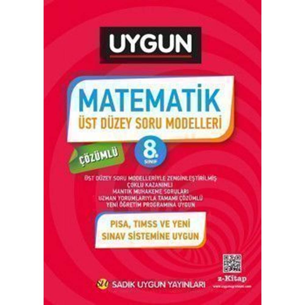 S.UYGUN 8.SINIF MATEMATİK ÜST DÜZEY SORU MODELLERİ