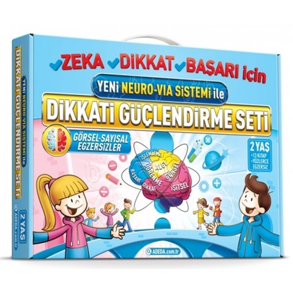 Dikkati Güçlendirme Seti Anasınıfı –2 Yaş Neuro Via