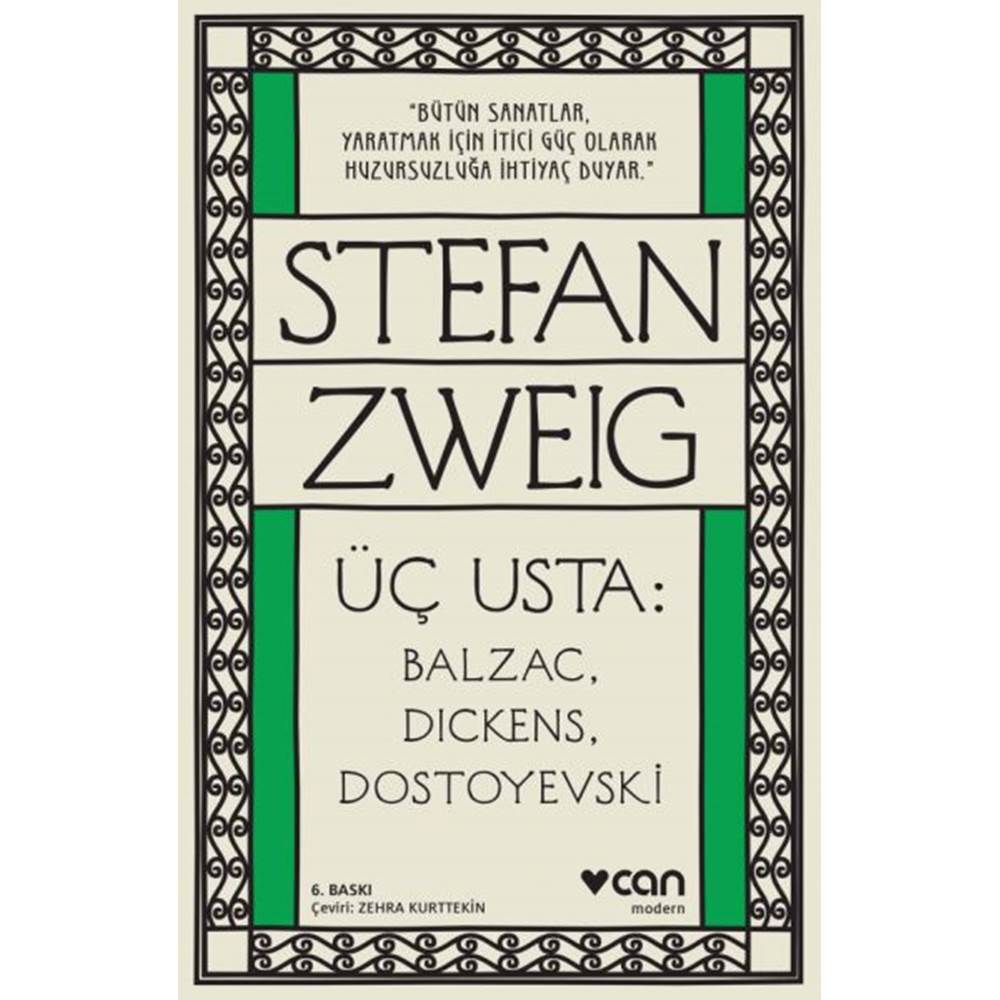 Üç Usta Balzac Dickens Dostoyevski