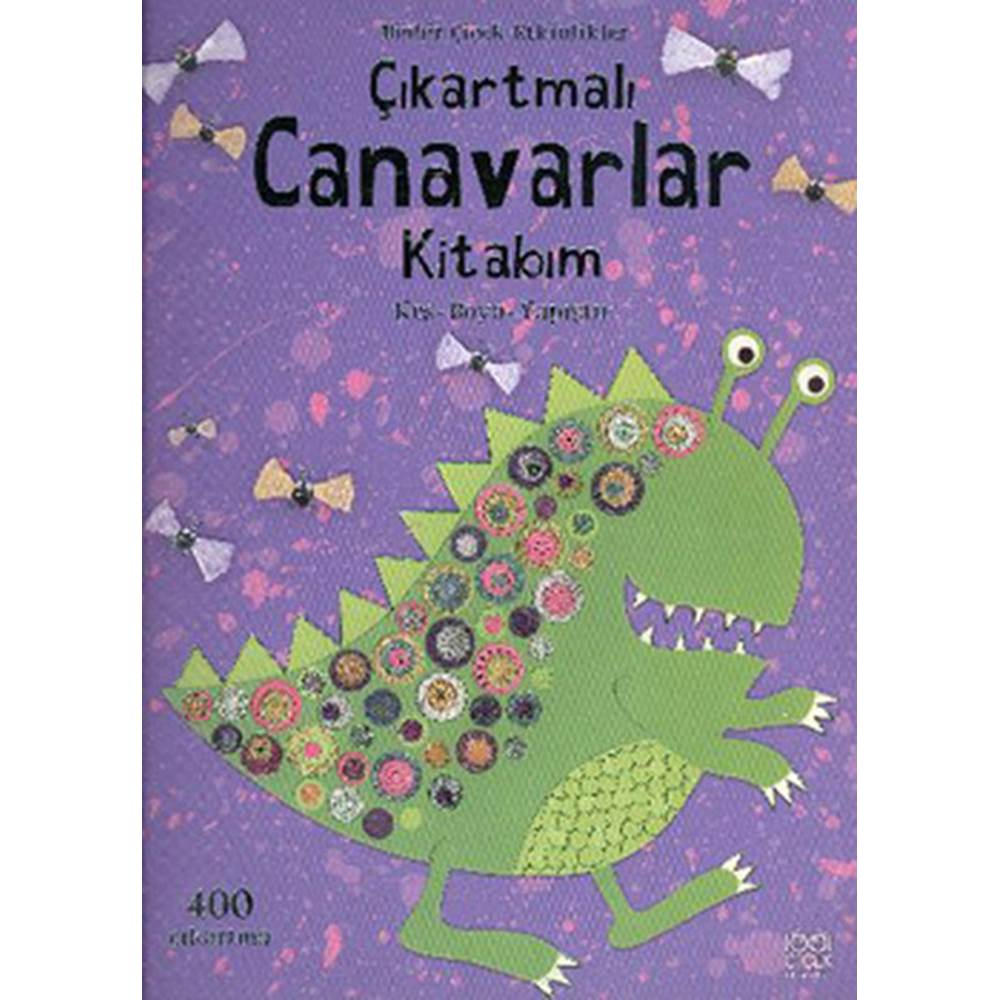 Çıkartmalı Canavarlar Kitabım