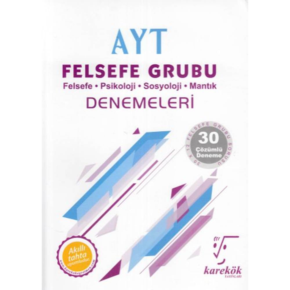 Karekök AYT Felsefe Grubu Denemeleri (Yeni)