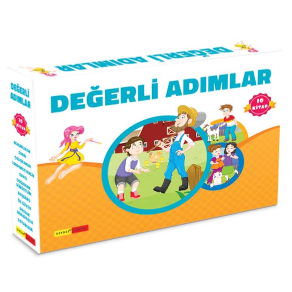 Değerli Adımlar 10 Kitap (Testli) 2 ve 3. Sınıf